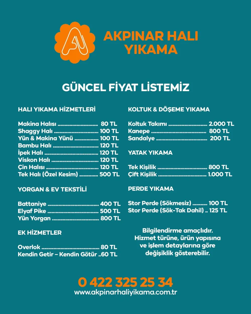 Akpınar Halı Yıkama Hijyenik Halı Temizleme Hizmeti